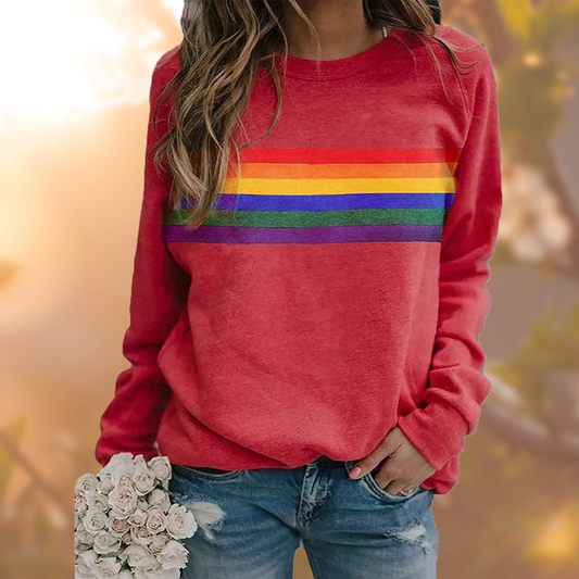 Winterpullover mit Rundhalsausschnitt