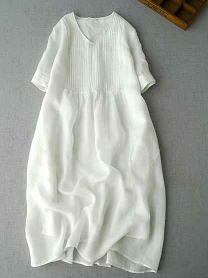 Bailey - Elegantes, lockeres Kleid mit Falten
