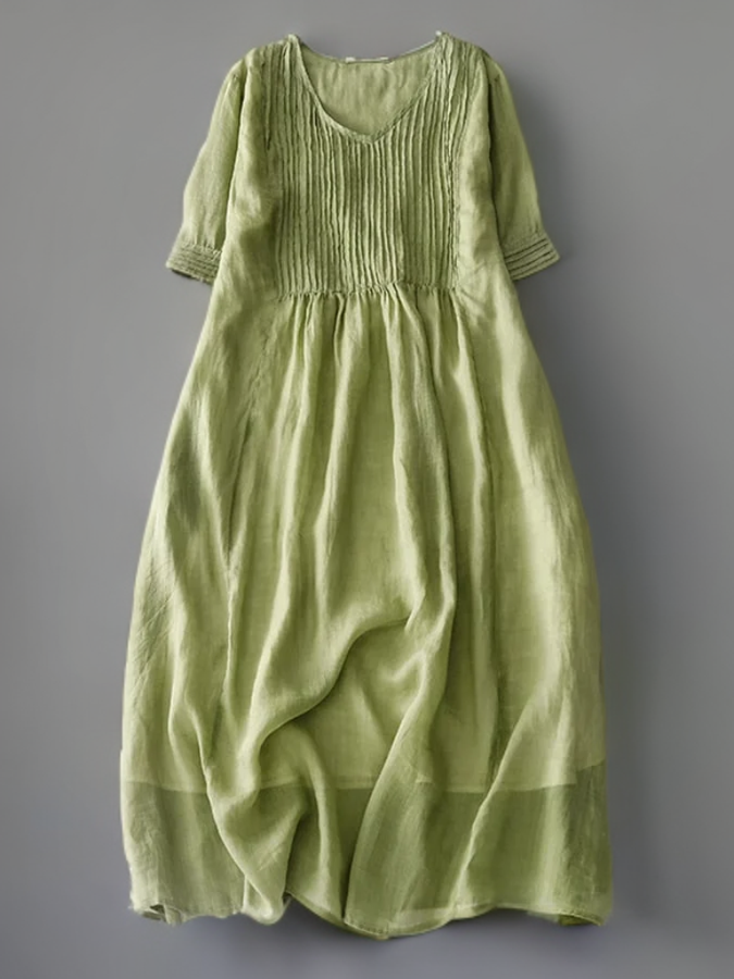Bailey - Elegantes, lockeres Kleid mit Falten