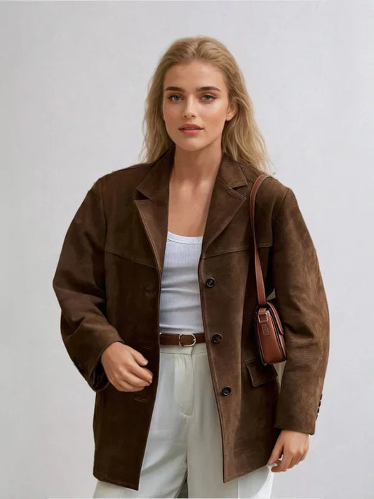 Banbury | Schicker und bequemer Damenblazer aus Wildleder