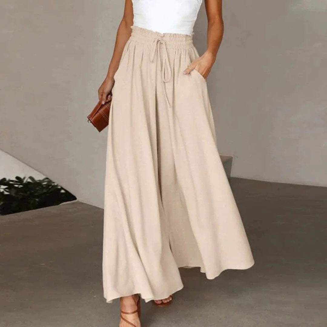 ANNETTE - Elegante lockere Hose