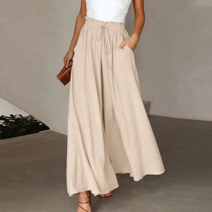 Locker sitzende, elegante Hose