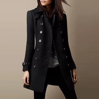 Belen - Eleganter schlanker Wintermantel