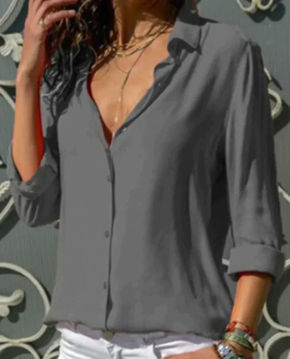 Monika - Festliche Bluse für Damen - Leicht und elegant für den Frühling