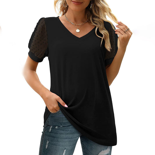 Destiny - Bluse mit V-Ausschnitt für Frauen - Elegant & vielseitig