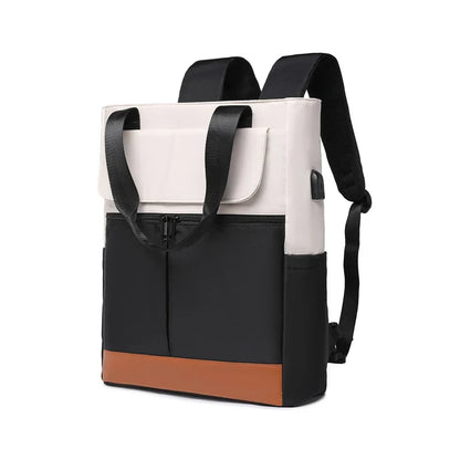 Carll | Modern Travel Rucksack mit Laptopfach und USB-Anschluss