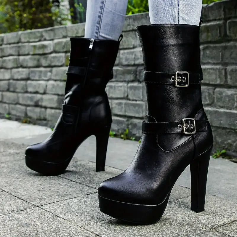 Ankle Boots im Vintage-Stil - Rosine