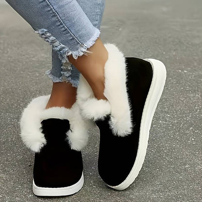 Lancy - Kuschelig flauschige Sneakers für Frauen