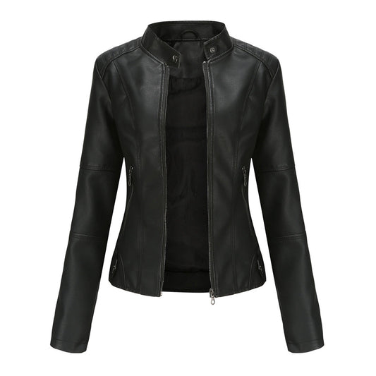 Stylische Lederjacke für Frauen