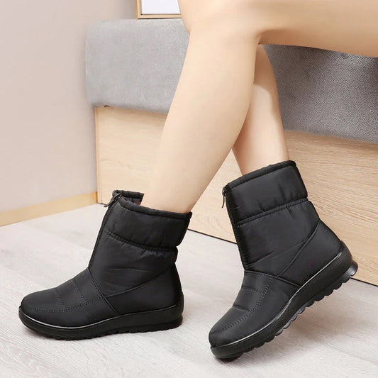 Emmya - Klassische Reißverschluss-Stiefel für Frauen