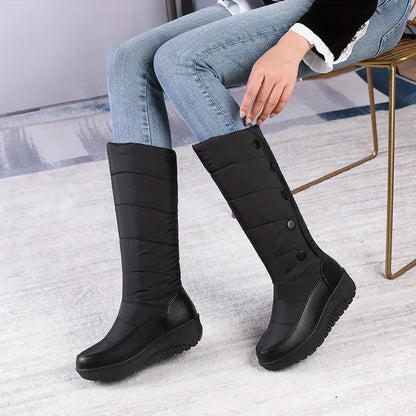 Wadenhohe Schneestiefel für Frauen - Elleine