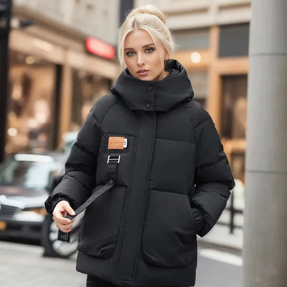 Yohana - warme, dicke Parka-Jacke