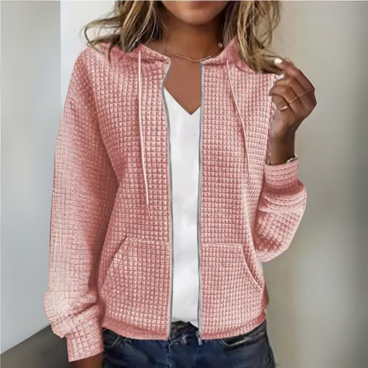 Blandine - Freizeitjacke mit Reißverschluss und Kapuze