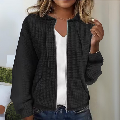 Blandine - Freizeitjacke mit Reißverschluss und Kapuze