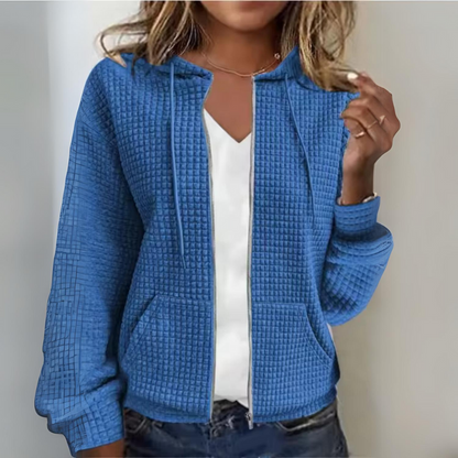 Blandine - Freizeitjacke mit Reißverschluss und Kapuze