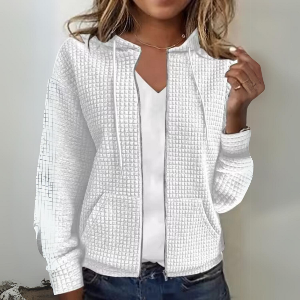 Blandine - Freizeitjacke mit Reißverschluss und Kapuze