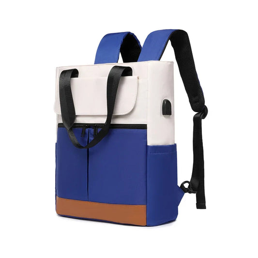 Carll | Modern Travel Rucksack mit Laptopfach und USB-Anschluss