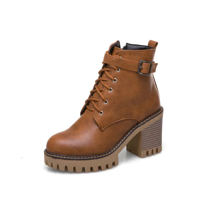 Elegante Stiefeletten mit Schnürverschluss - Galilea