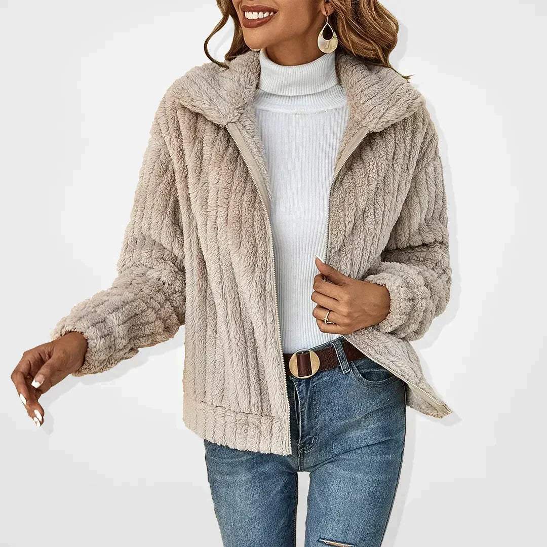 Fleecejacke Damen - Komfortabel - Weiches und warmes Material - Perfekt für jeden Tag