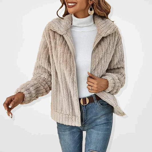 Fleecejacke Damen - Komfortabel - Weiches und warmes Material - Perfekt für jeden Tag