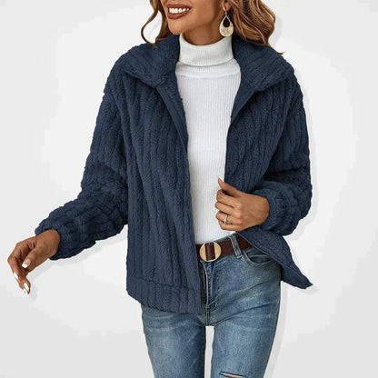 Fleecejacke Damen - Komfortabel - Weiches und warmes Material - Perfekt für jeden Tag