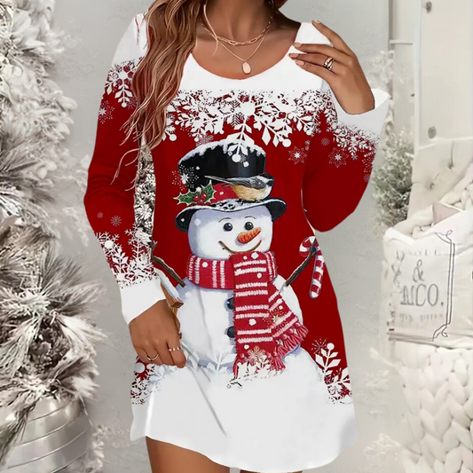 ONDINA - Vielseitiges Weihnachtskleid für Damen