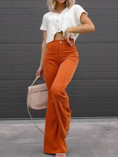 Elegante hochgeschnittene Hose für Frauen