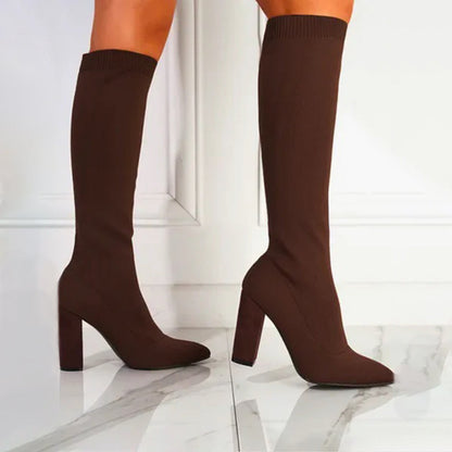 Davina - Schlanke hohe Stiefel für Frauen