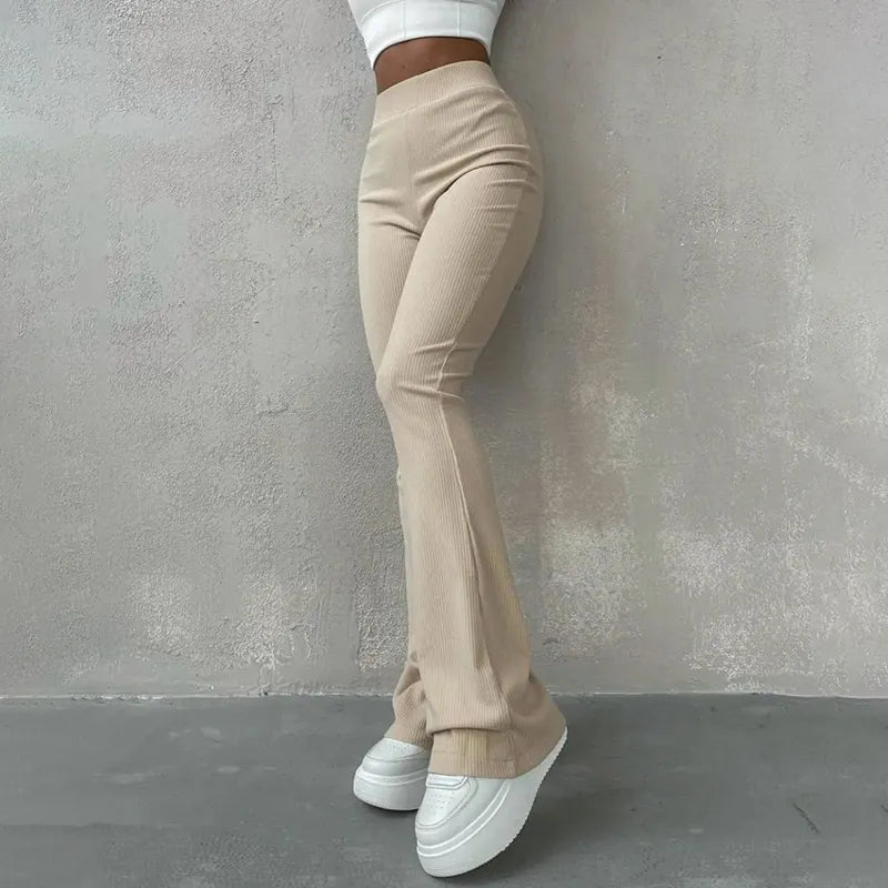 Elegante Flanellhosen für Damen