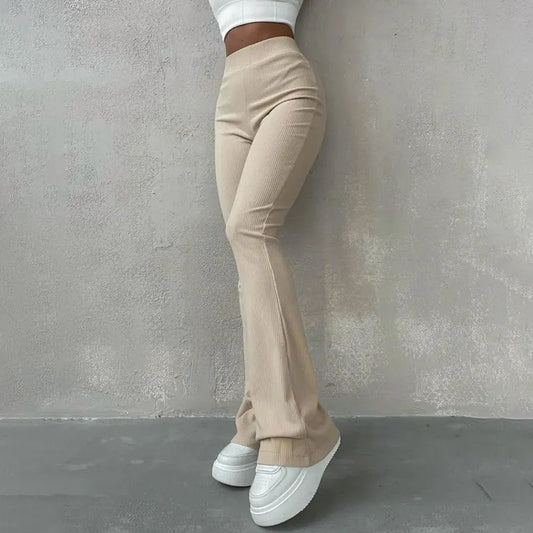 Elegante Flanellhosen für Damen