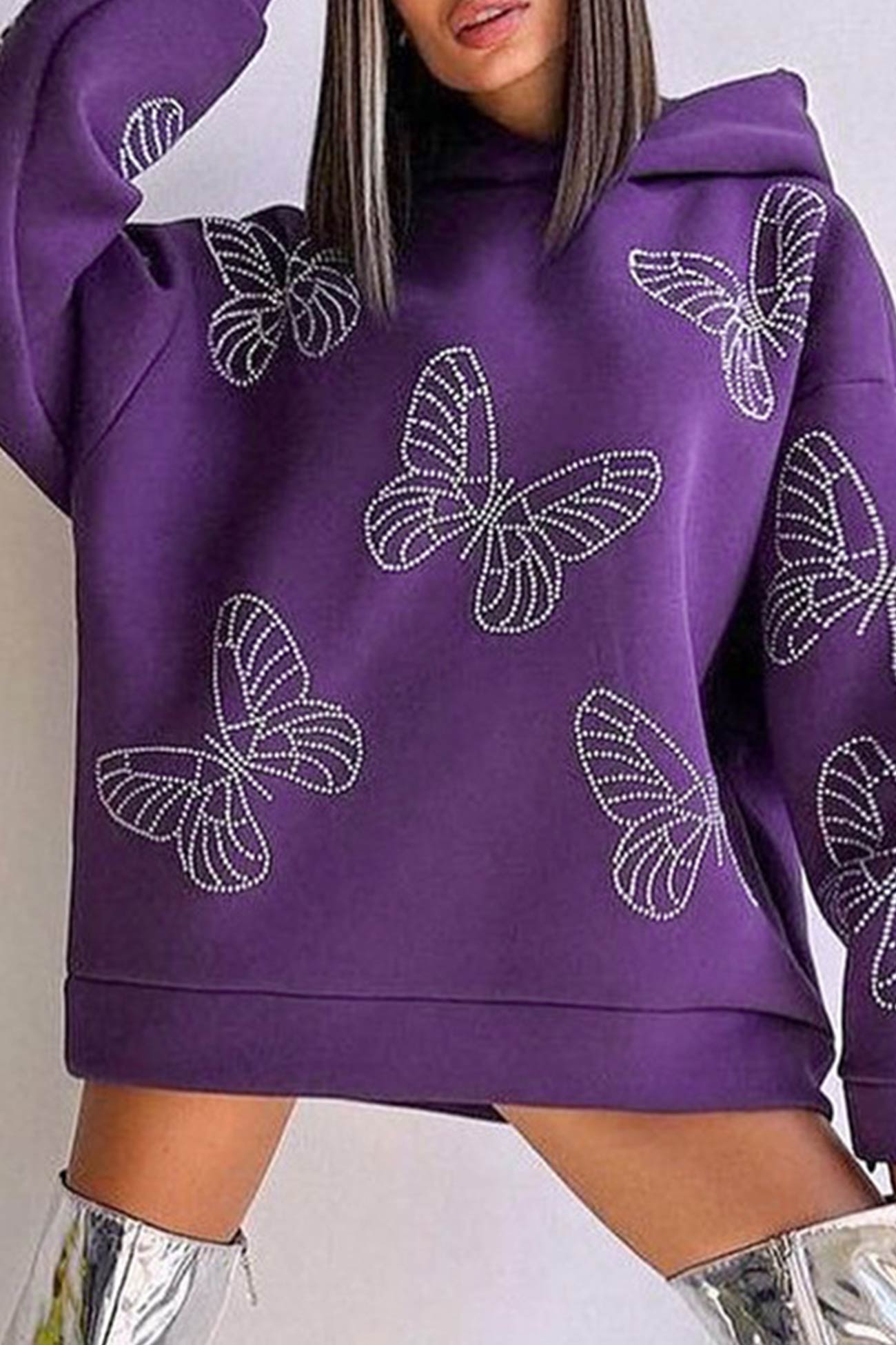 Siobhan® Klassischer und eleganter Hoodie