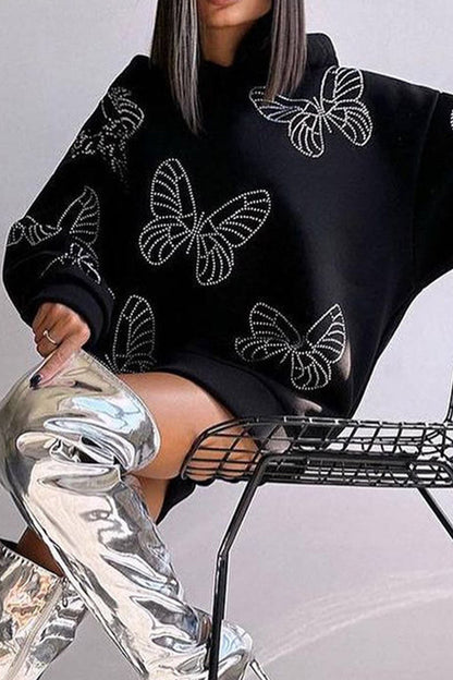 Siobhan® Klassischer und eleganter Hoodie