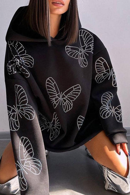 Siobhan® Klassischer und eleganter Hoodie