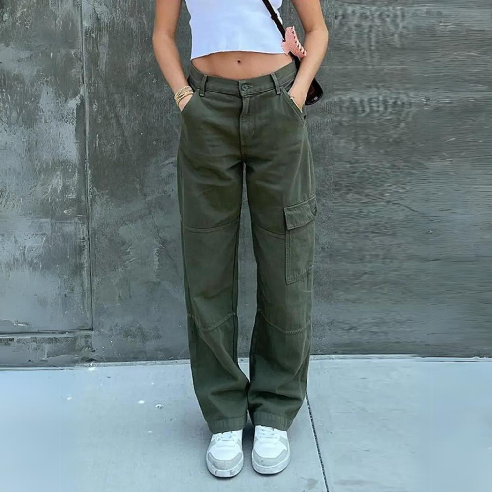 Pauline - Lässige Cargohose für Frauen