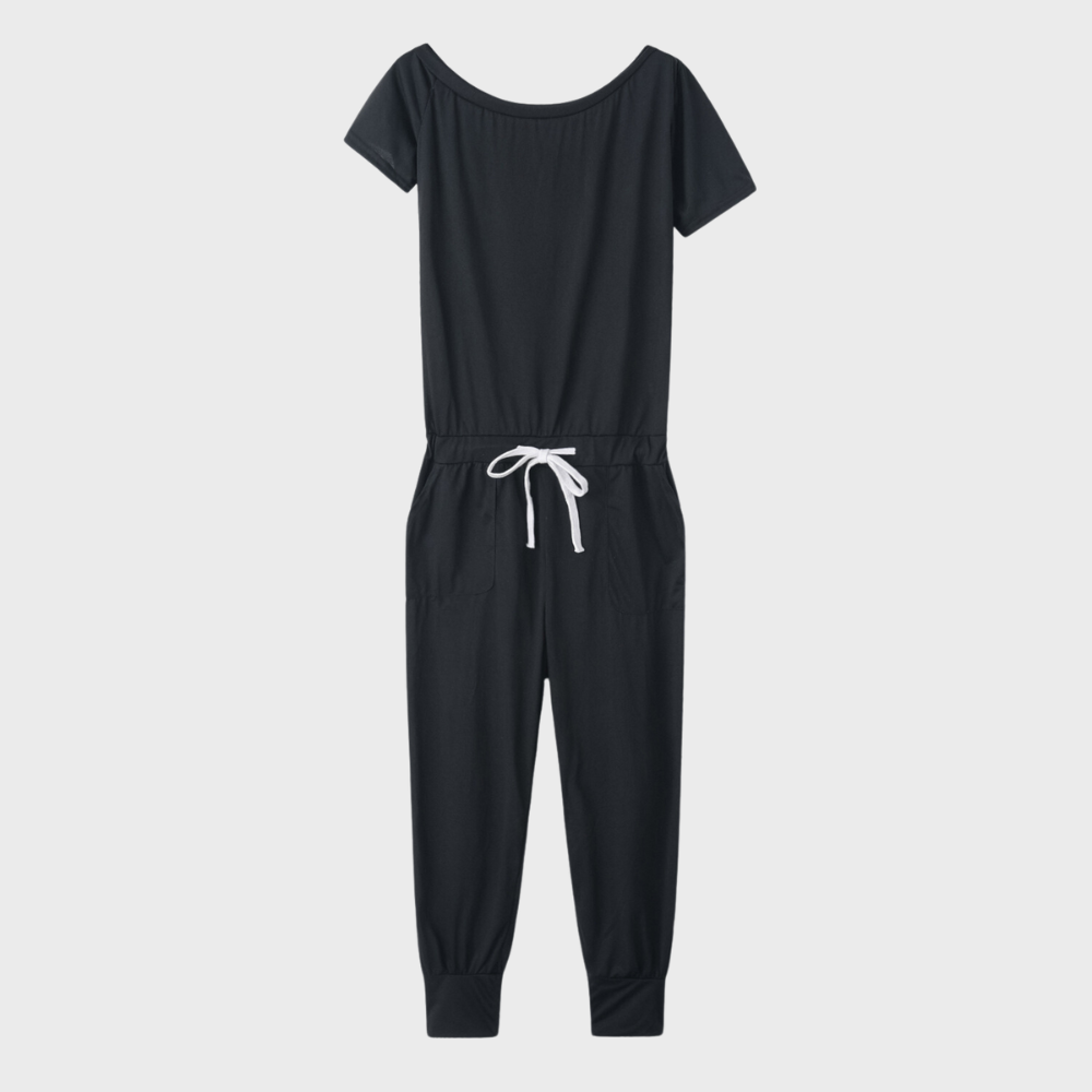 Jumpsuit mit Kordelzug für Frauen