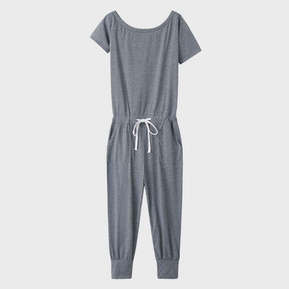 Jumpsuit mit Kordelzug für Frauen