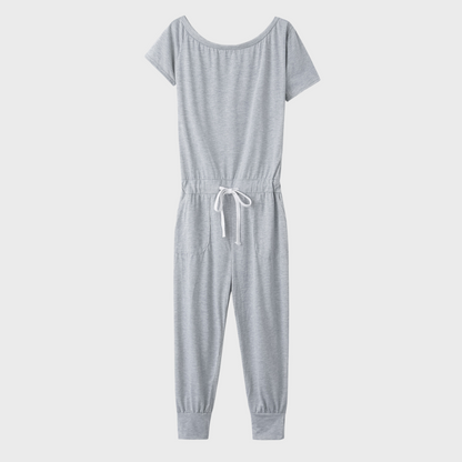 Jumpsuit mit Kordelzug für Frauen