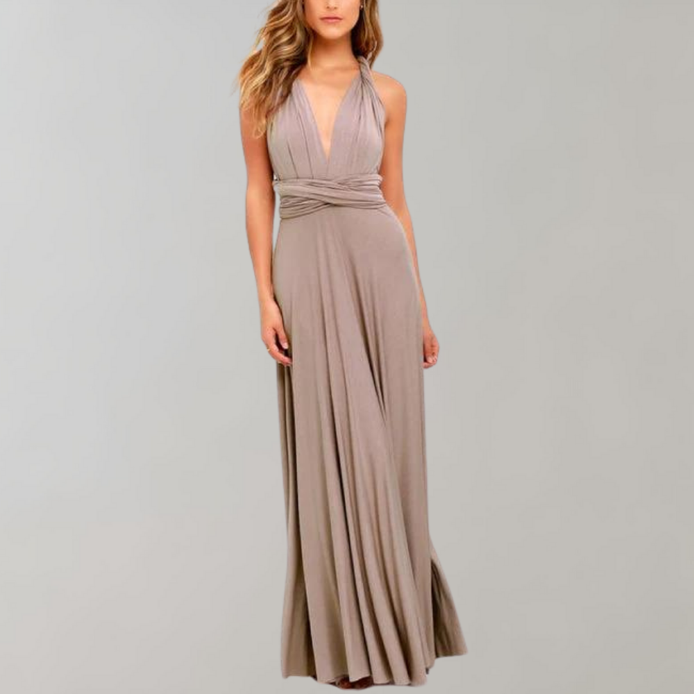 Mehrweg-Wickelkleid für den Sommer