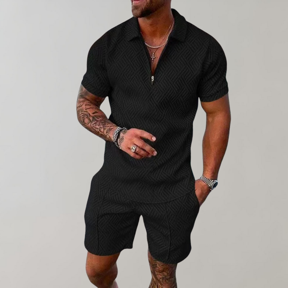 Sommerset Polo-Shirt und Shorts für Männer - Zaiden