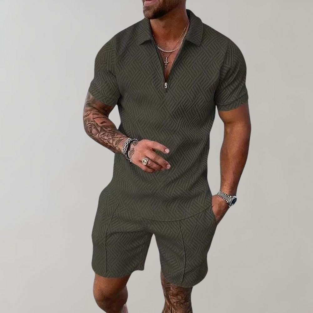 Sommerset Polo-Shirt und Shorts für Männer - Zaiden