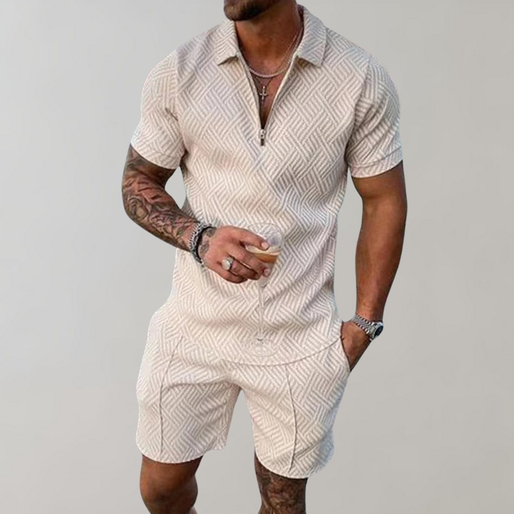 Sommerset Polo-Shirt und Shorts für Männer - Zaiden