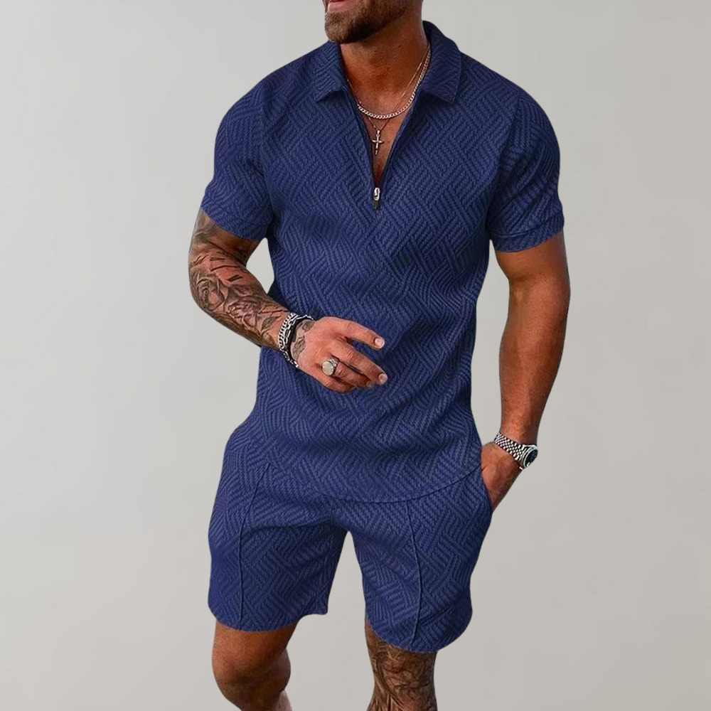 Sommerset Polo-Shirt und Shorts für Männer - Zaiden