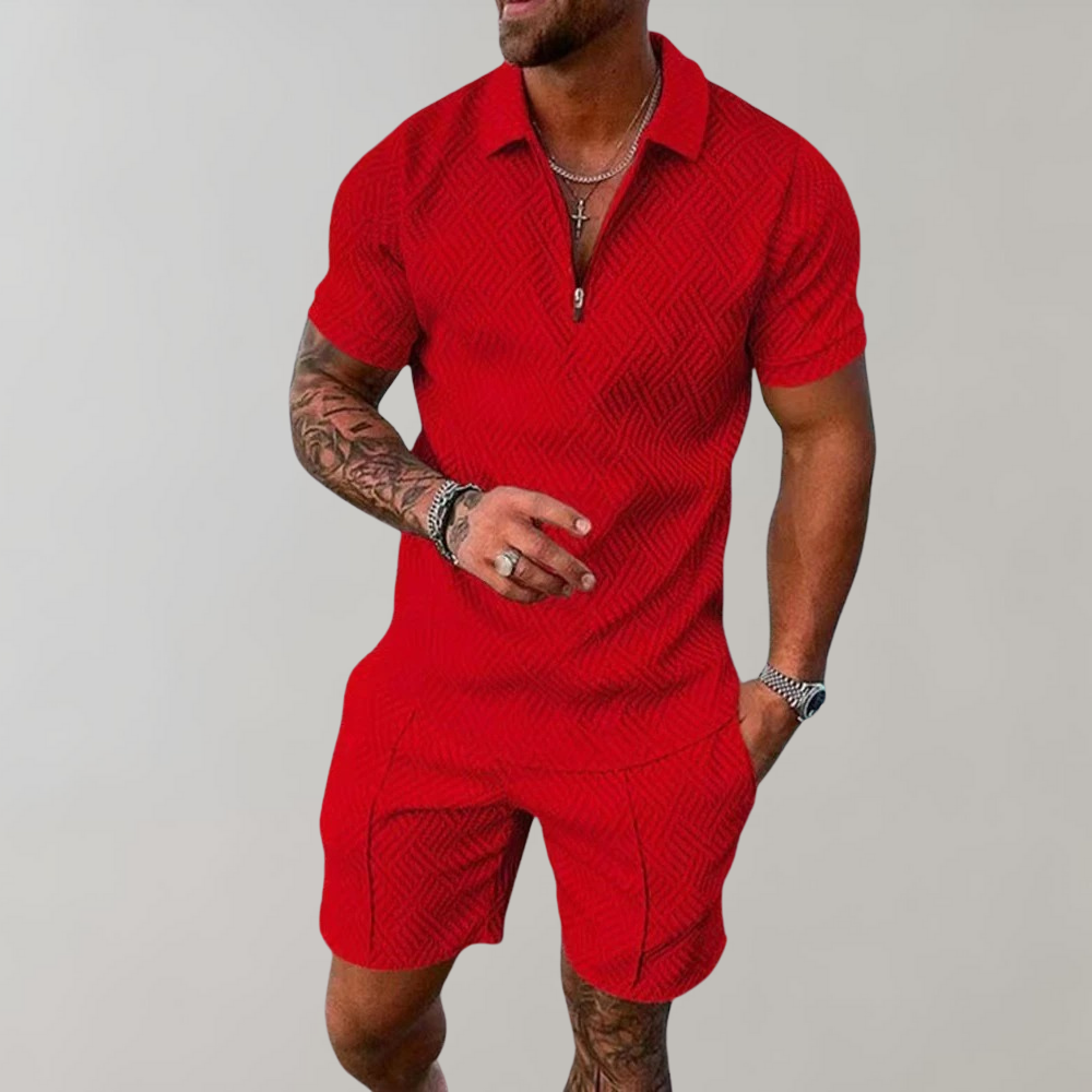 Sommerset Polo-Shirt und Shorts für Männer - Zaiden