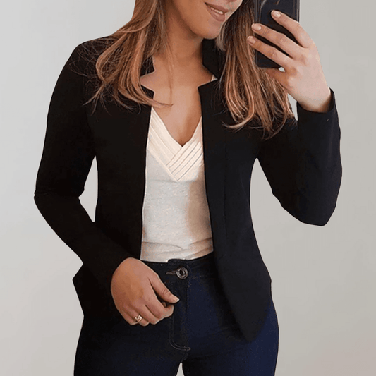 Damen Blazer - Elegant - Hochwertiges Material - Geeignet für Business und Casual Anlässe