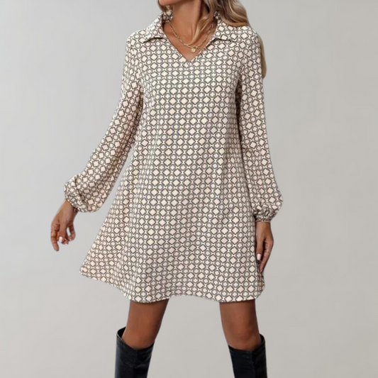 Eira - Langärmeliges Kleid für Frauen