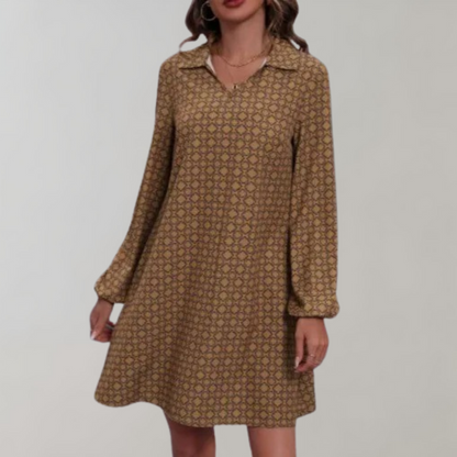 Eira - Langärmeliges Kleid für Frauen