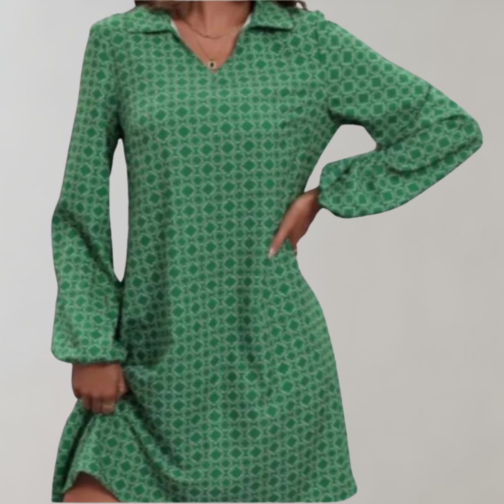 Eira - Langärmeliges Kleid für Frauen