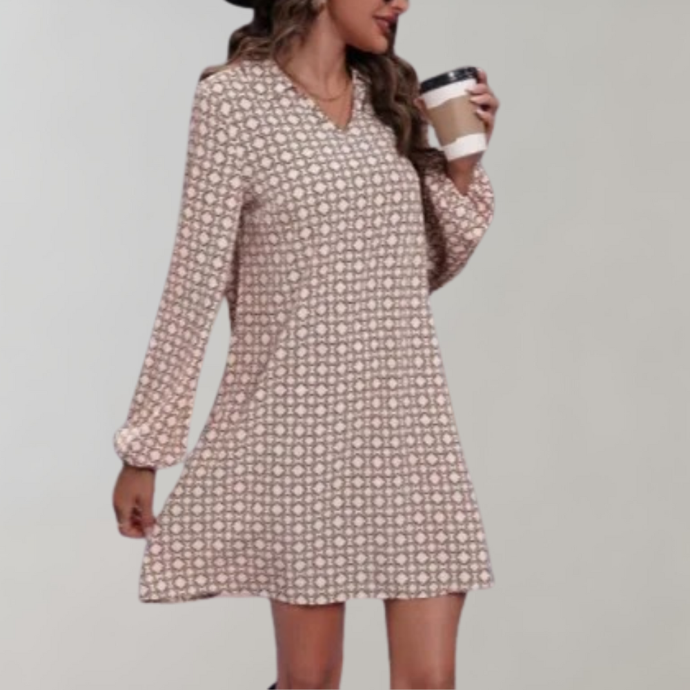 Eira - Langärmeliges Kleid für Frauen