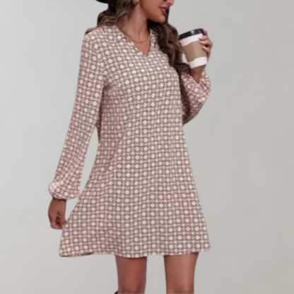 Eira - Langärmeliges Kleid für Frauen