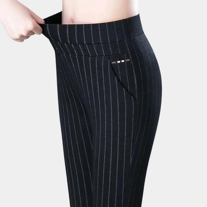 Margot | Hochtaillierte Stretch-Hose | Elegante Passform | Bequemer Stoff
